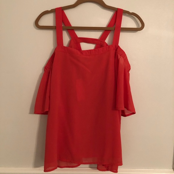NWT Off the Shoulder Blouse - Picture 4 of 4